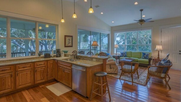 House, Multiple Beds (Camp Palms @ Indian Pass) | Private kitchen - Camp Palms Indian Pass 2 Bedroom Apartment (Port St. Joe)
