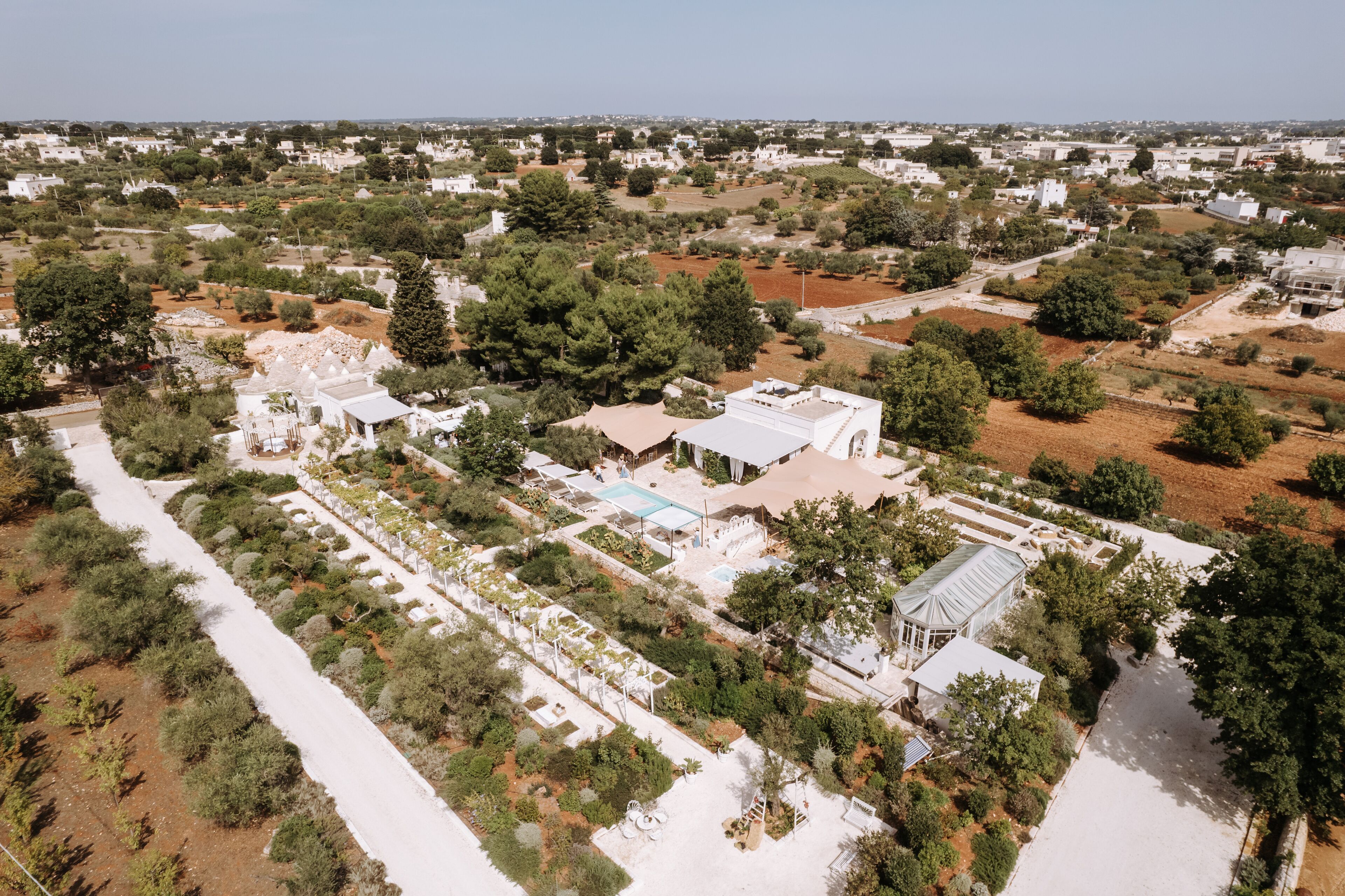 Facciata della struttura