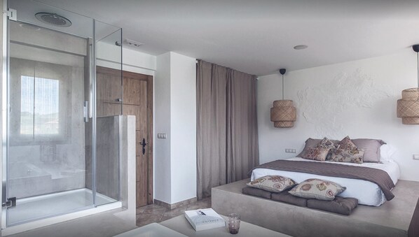 Suite | Bureau, fer et planche à repasser, Wi-Fi gratuit, draps fournis