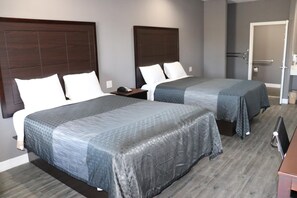 Desk, free WiFi, bed sheets, wheelchair access