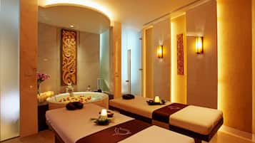 Sauna, boblebad, dampbad, mudderbade, hot stone-massage