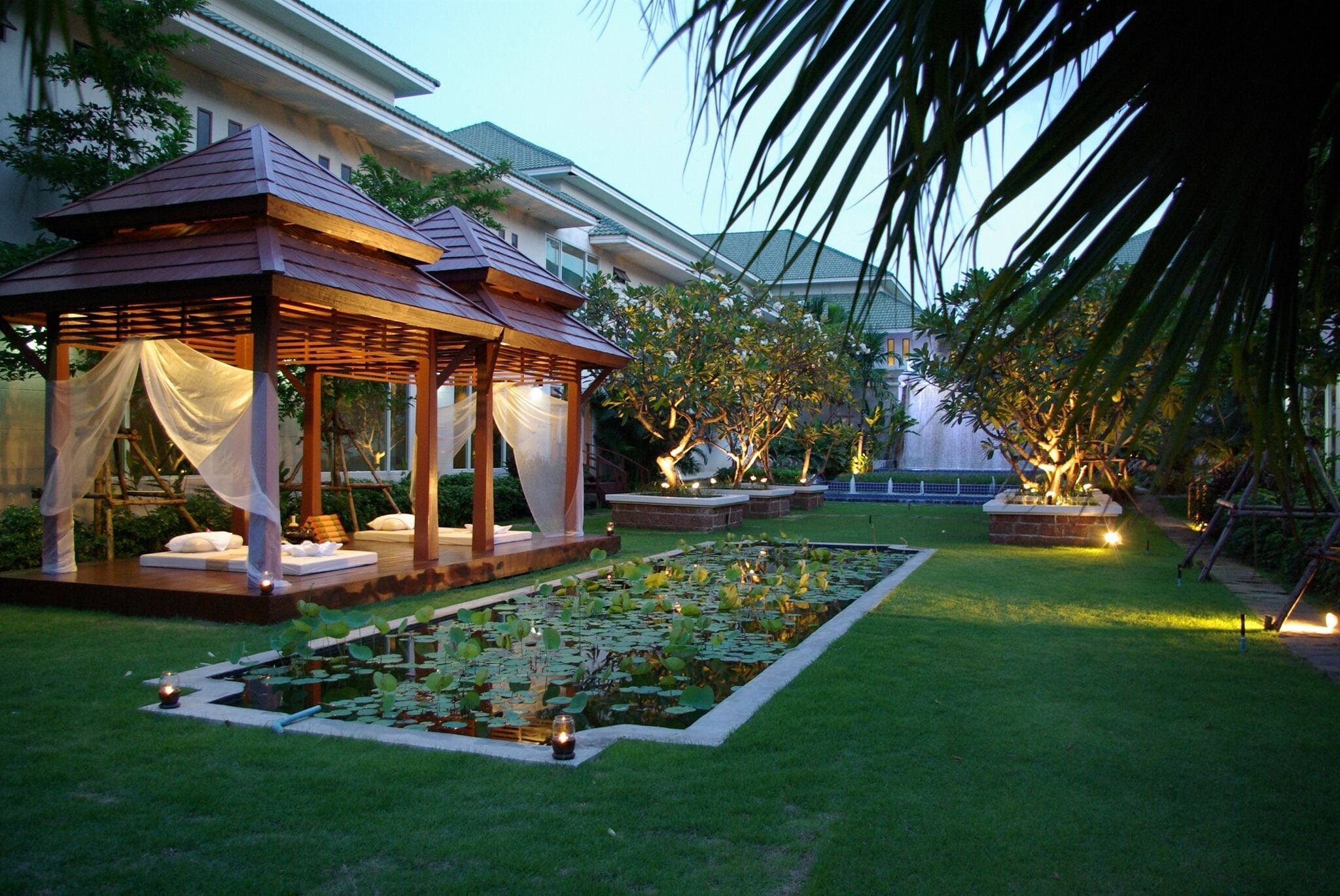 إطلالة على الحديقة