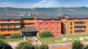 Voorkant van accommodatie