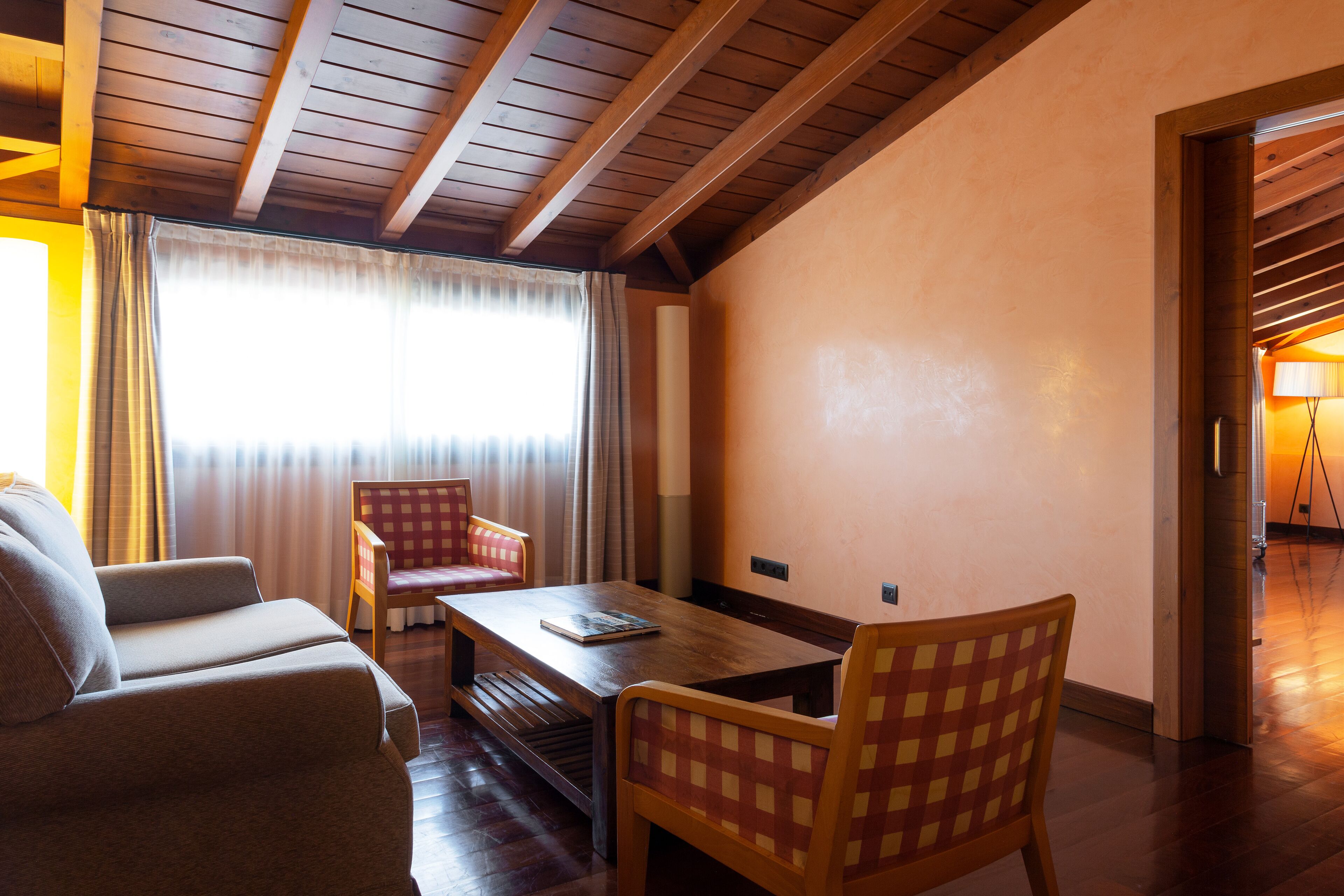 family studio suite | 1 bedroom, in-room safe, desk, laptop workspace