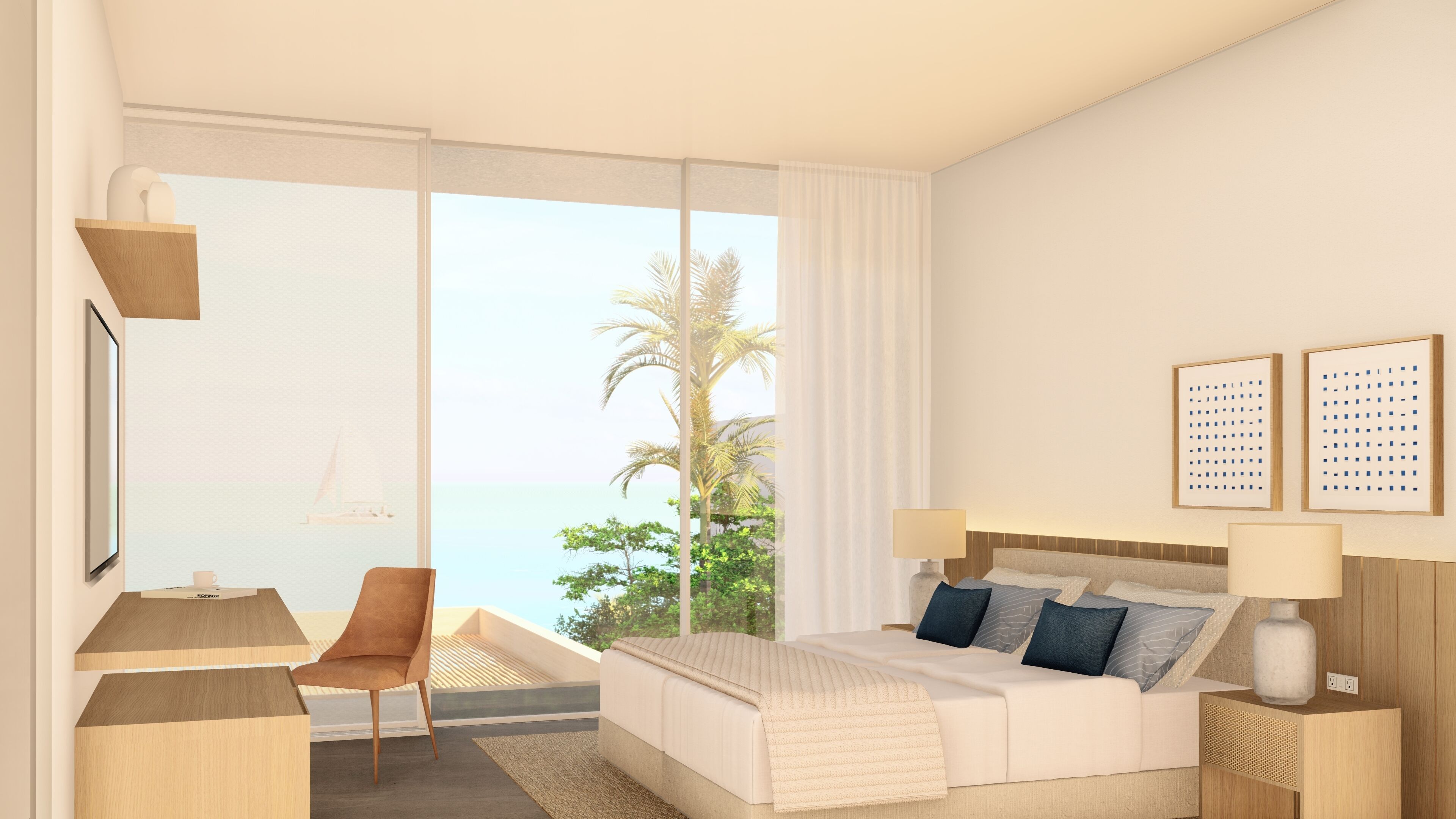 Premium bedding, down duvets, pillow-top beds, in-room safe