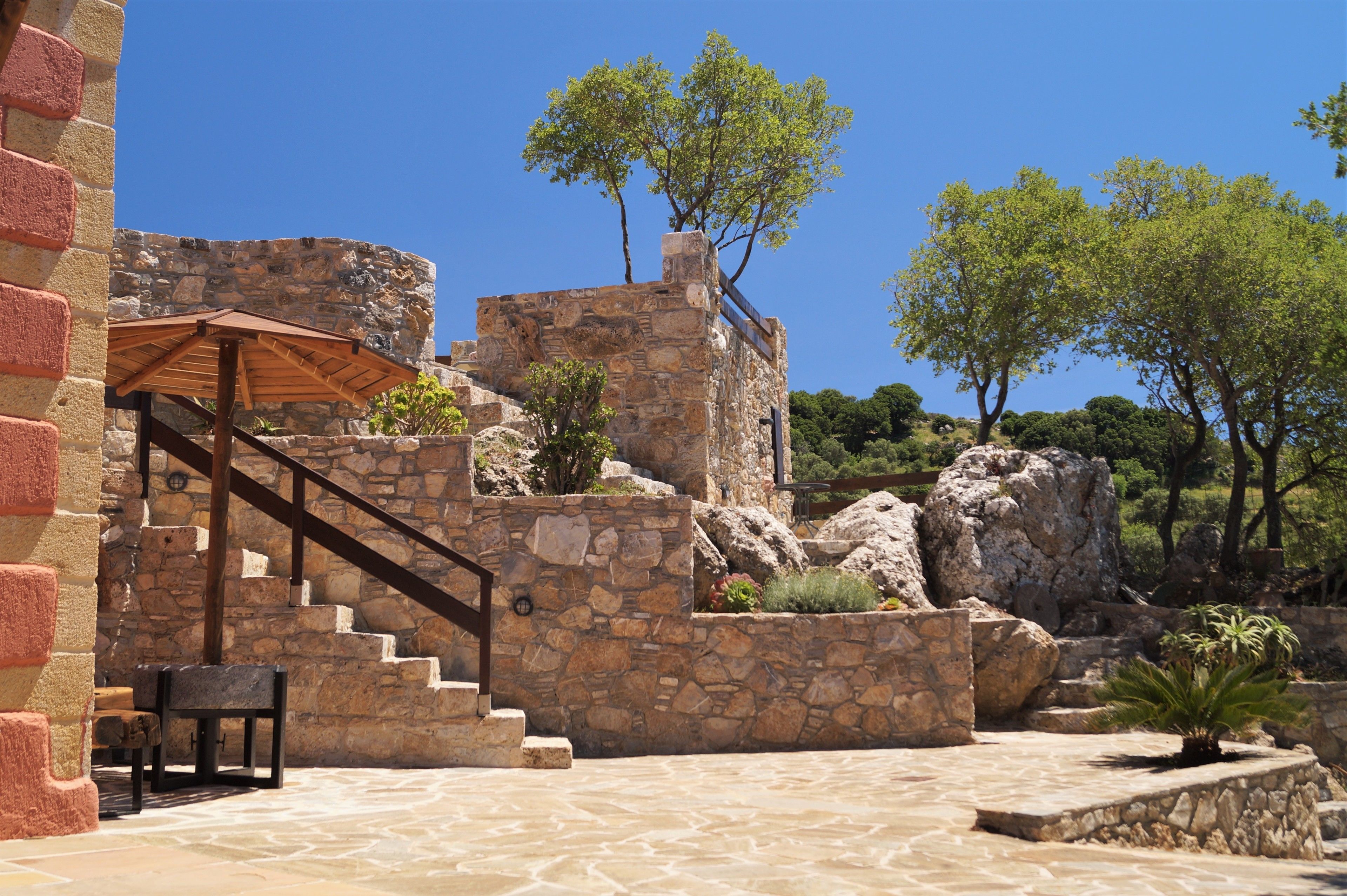 Overnattingsstedets uteområder