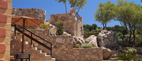 Overnattingsstedets uteområder