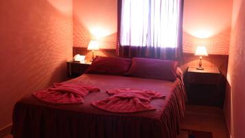 Desk, iron/ironing board, free WiFi, bed sheets