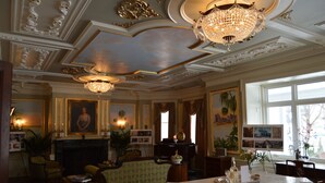 Sitteområde i lobbyen