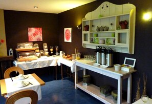 Dîner servi sur place