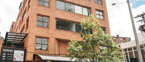 Fassade der Unterkunft