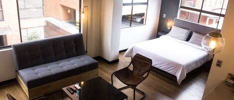 Loft | Vue de la chambre