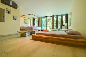 Triple Room with Balcony  | Free WiFi, bed sheets, wheelchair access - La Jolla Hotel (Cóbano)