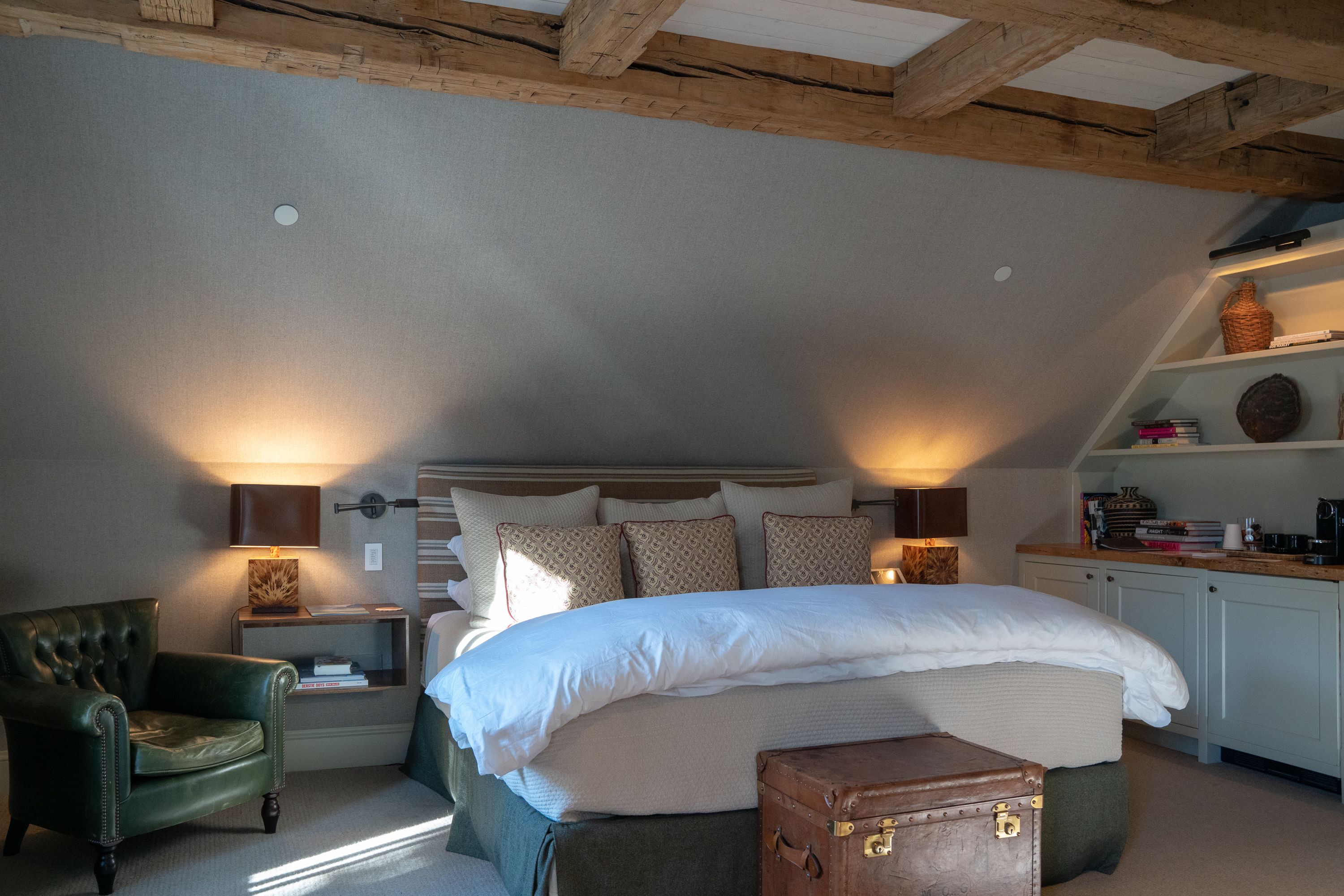 Premium bedding, pillowtop beds, individually decorated