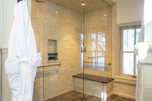 Bathroom shower - Public House Lofts (Crested Butte)