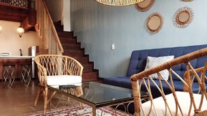 Comfort Duplex, Multiple Beds | Living area | 32-inch flat-screen TV with cable channels, TV - Soy Local Centro Historico (Cartagena)