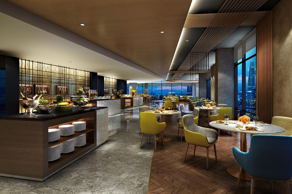 Daily buffet breakfast for a fee