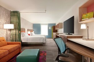 Studio, 2 Queen Beds, Non Smoking | In-room safe, desk, blackout drapes, soundproofing