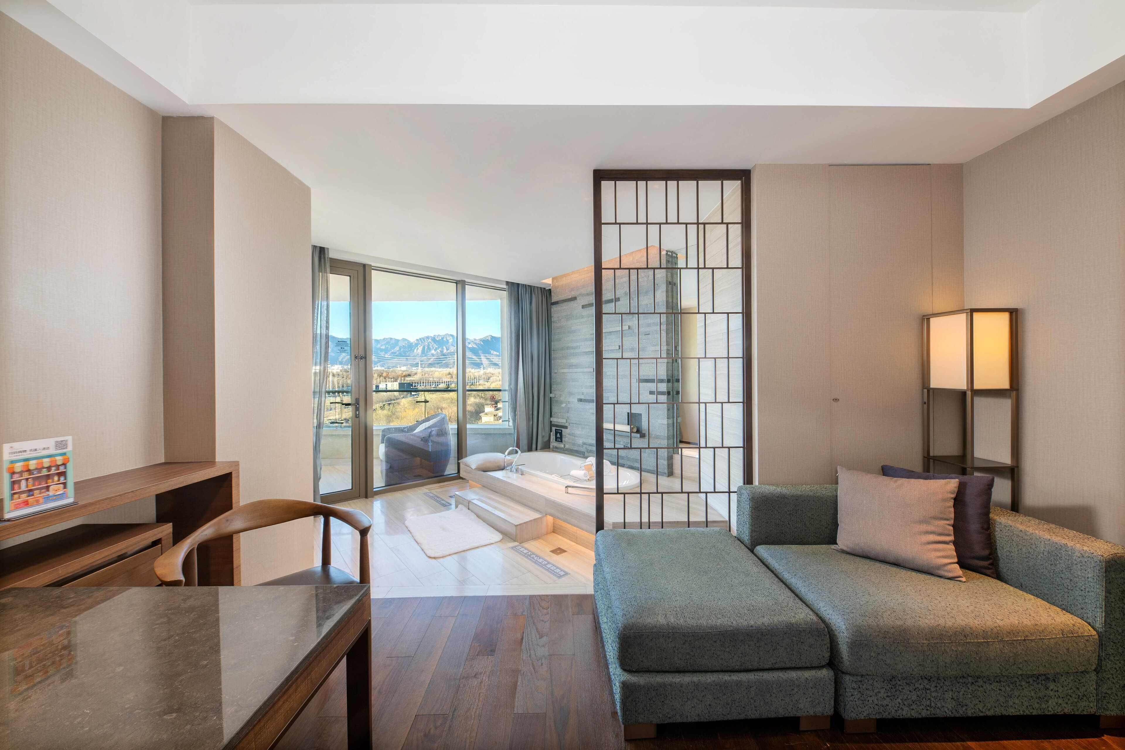 Deluxe Room, 2 Double Beds, Balcony, Mountain View | Premium bedding, in-room safe, desk, iron/ironing board