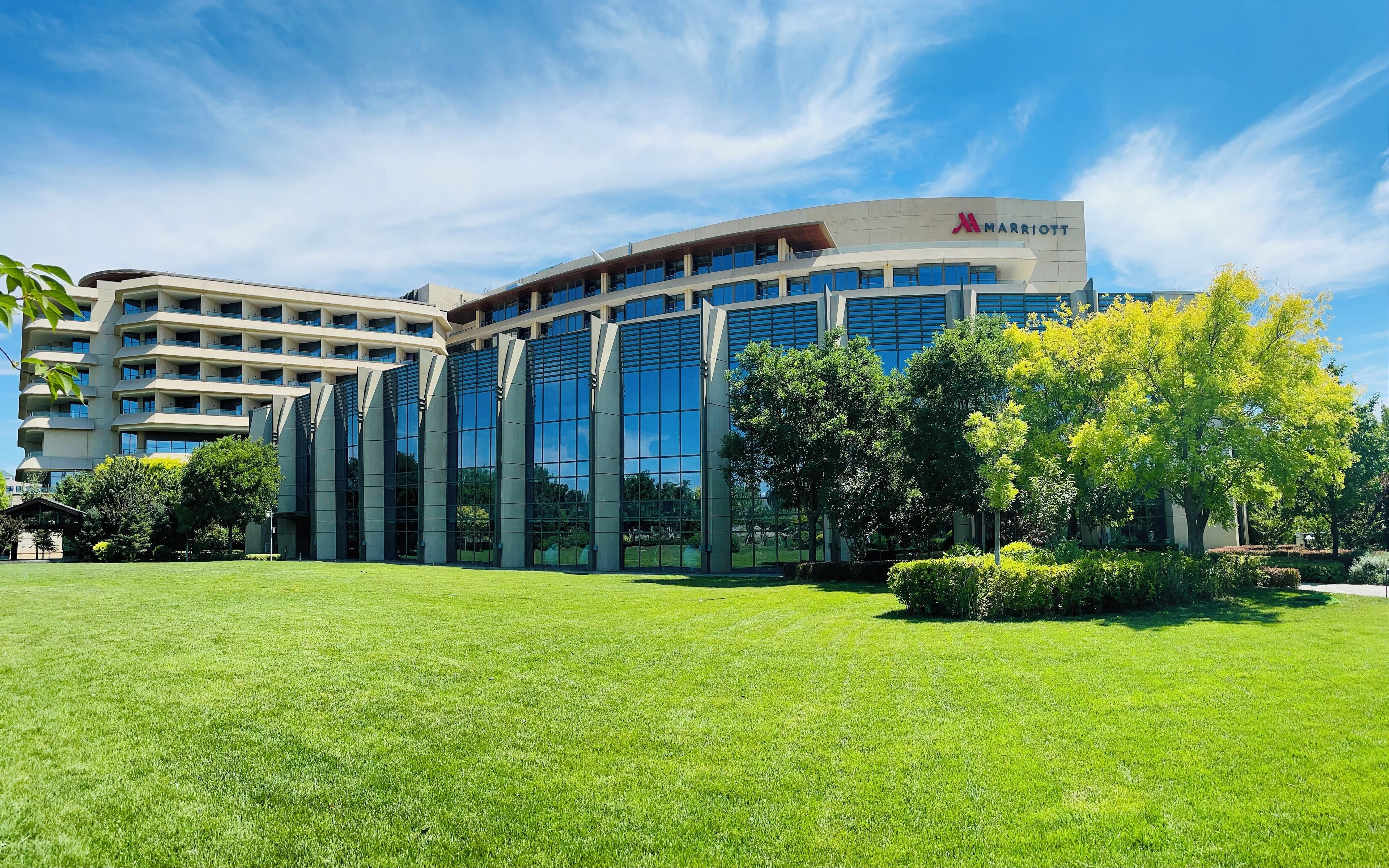 outdoor wedding area