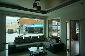Lobby sitting area