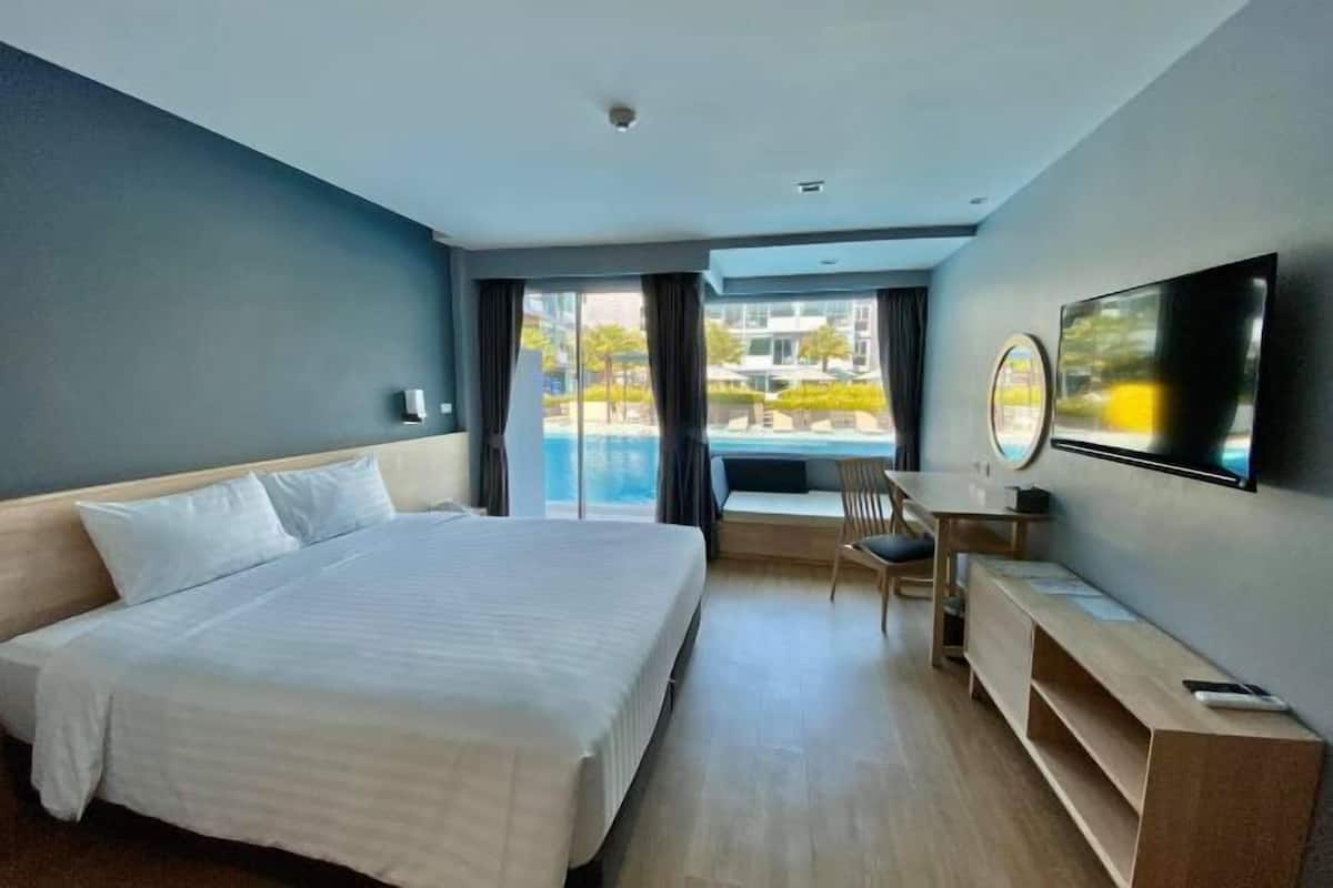 Ropa de cama de alta calidad y minibar
