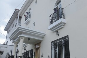 Fassade der Unterkunft