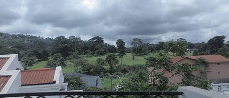 Vue depuis le balcon
