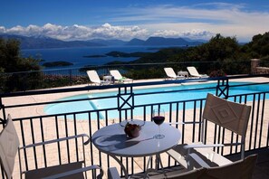 Villa, 3 Bedrooms | Balcony - Violitzis Villas (Lefkada)