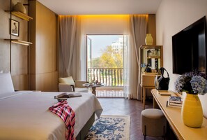 Premium Room With Balcony | Rollaway beds, free WiFi - DLF Club 4 (Gurugram)