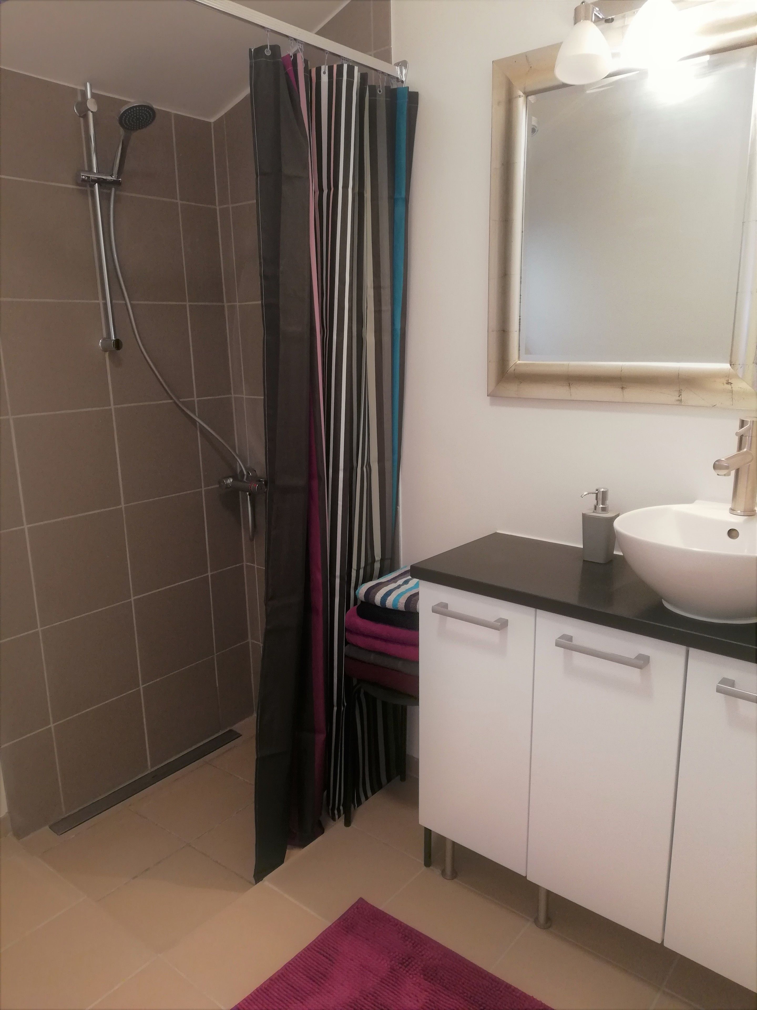 basic apartment, multiple beds | bathroom | shower, free toiletries, towels