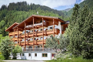 Fassade der Unterkunft