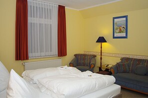 Desk, rollaway beds, free WiFi, bed sheets