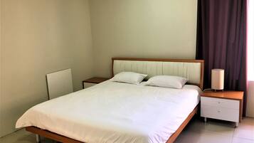 Desk, iron/ironing board, cots/infant beds, free WiFi