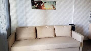 Studio | Bügeleisen/Bügelbrett, kostenloses WLAN, Bettwäsche