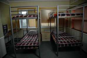 Free WiFi, bed sheets