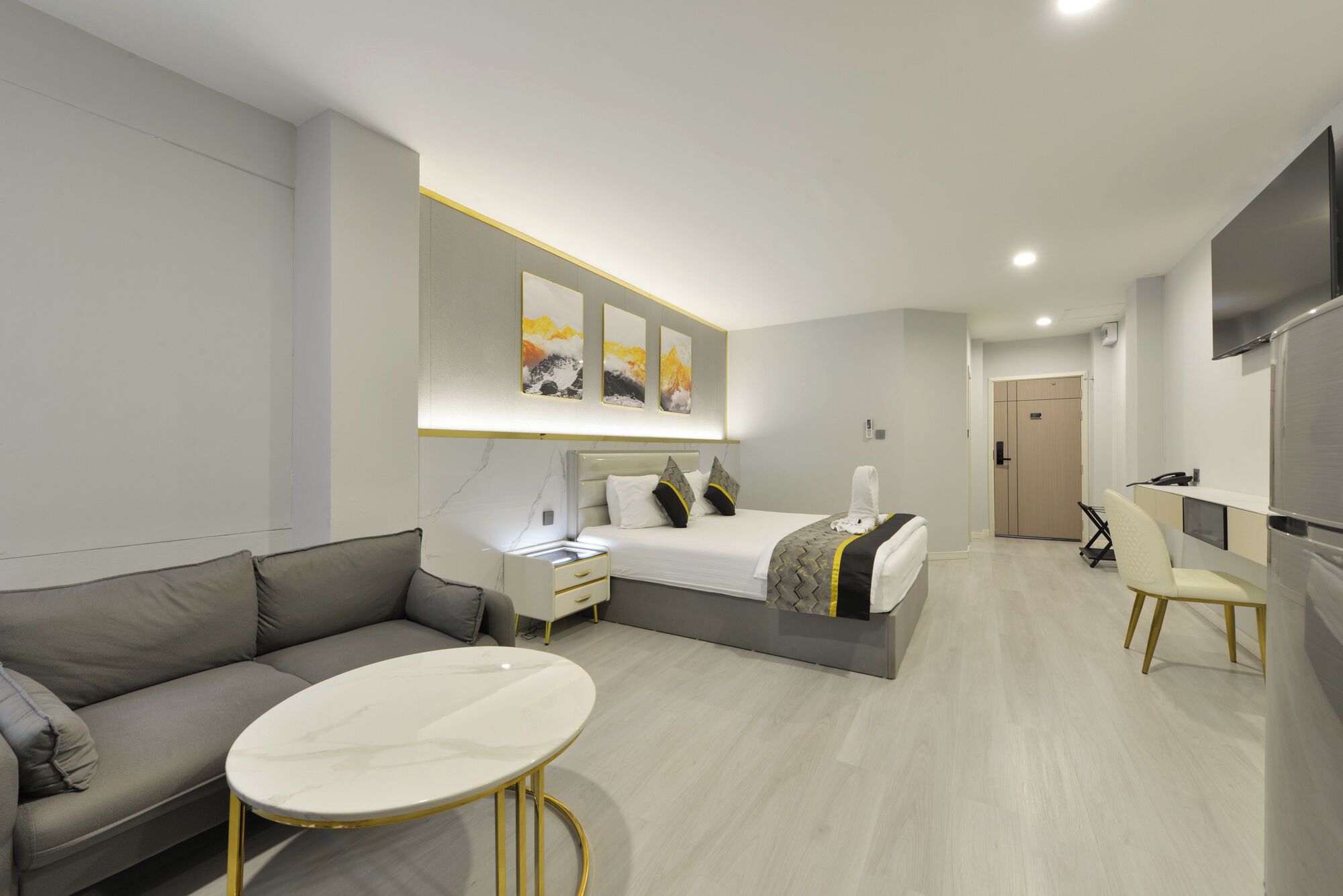 Wifi gratis y ropa de cama 