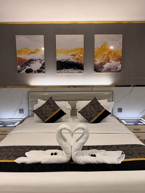 Wifi gratis y ropa de cama 