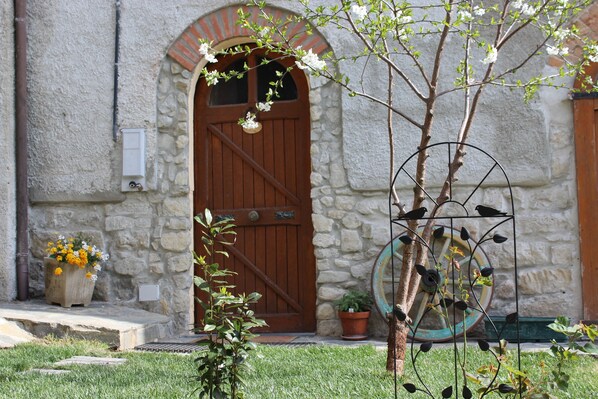 Entrée de l’hébergement