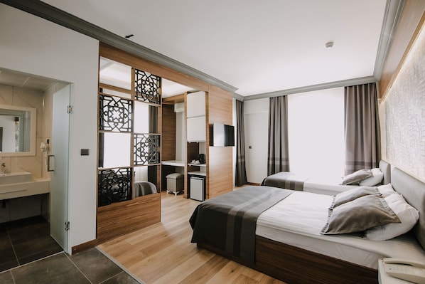 Blick von der Unterkunft