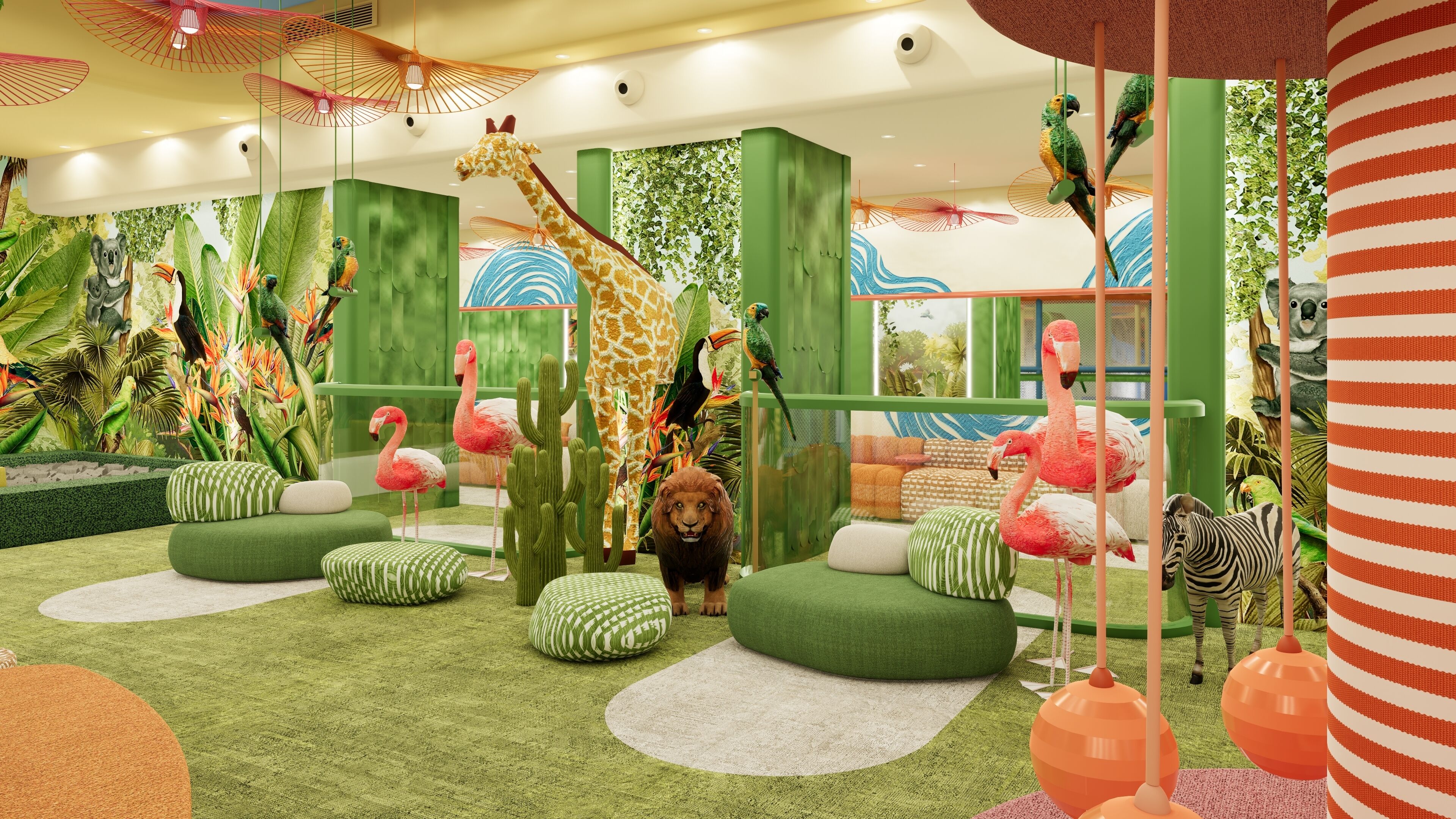 children’s play area – indoor