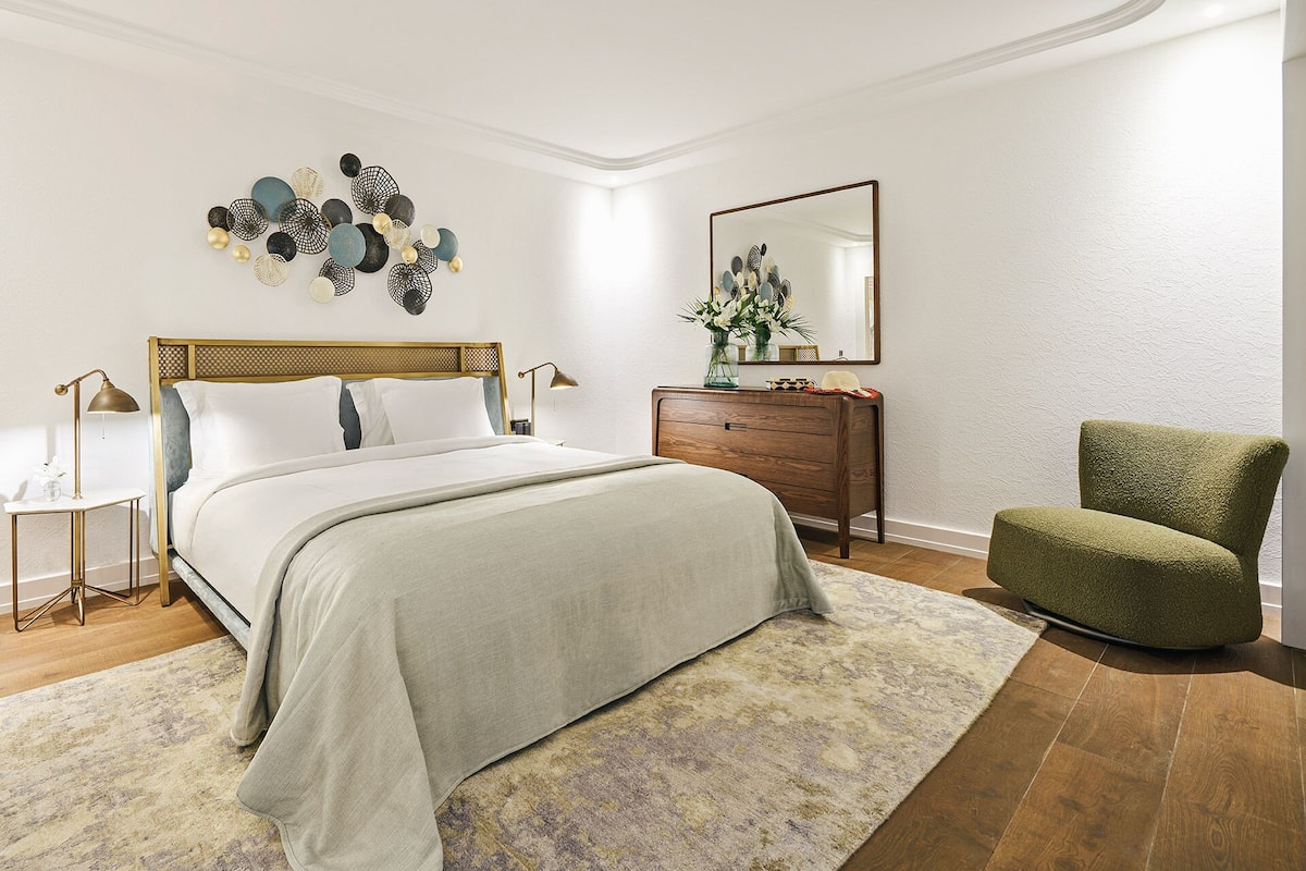 1 kamar tidur, seprai Frette Italia, dan seprai premium