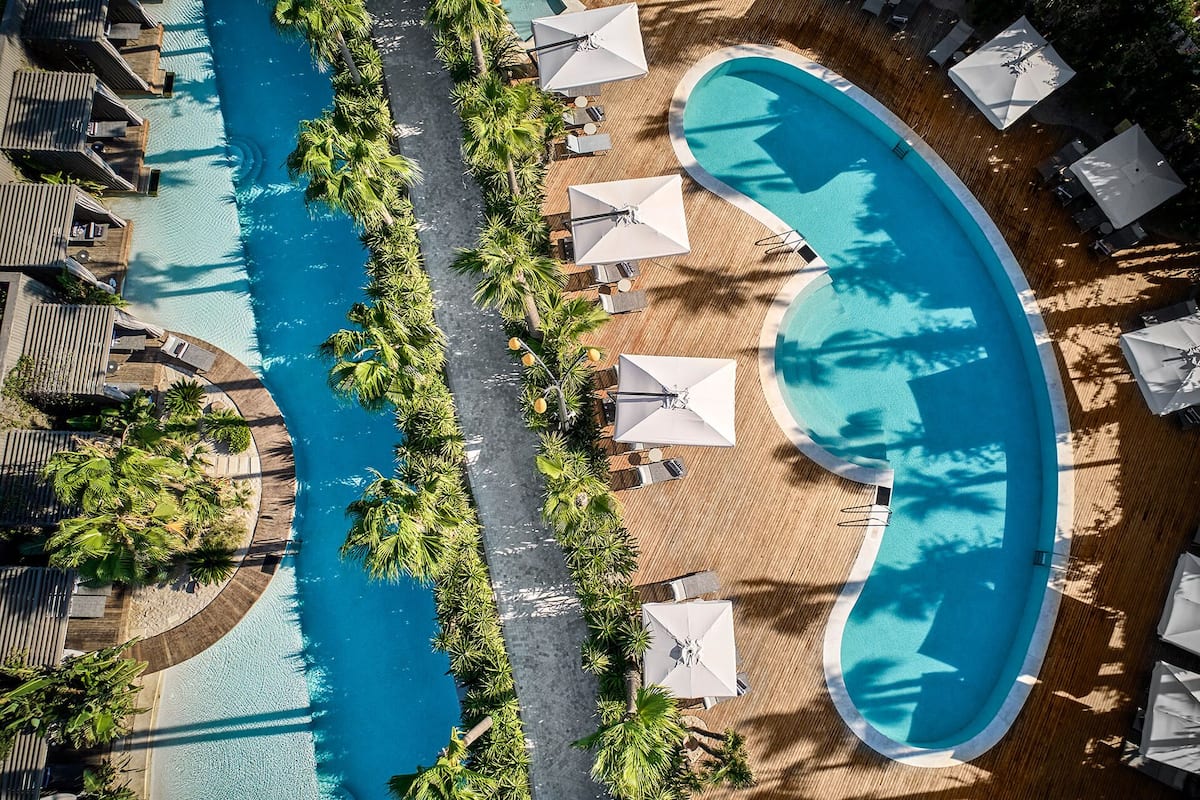 Laguna Private Suite Swim Up Terrace | 1 kamar tidur, seprai Frette Italia, dan seprai premium