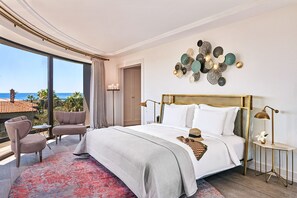 Panaroma 1 Bedroom Suite Sea View | 1 ห้องนอน, ผ้าปูที่นอน Frette จากอิตาลี, เครื่องนอนระดับพรีเมียม