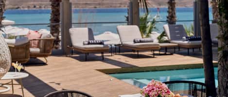 The Beach Villa | 1 bedroom, Frette Italian sheets, premium bedding, down duvets