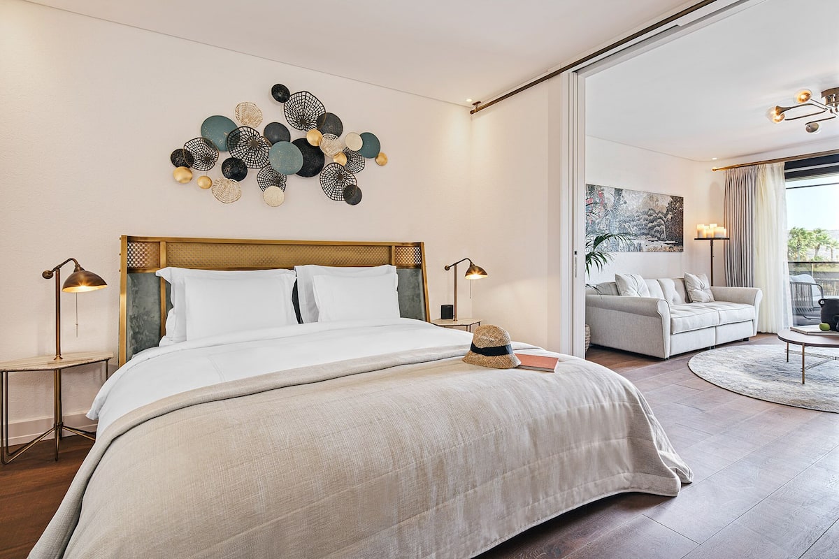 1 kamar tidur, seprai Frette Italia, dan seprai premium