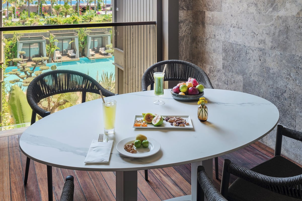 Comfort Corner Room | 1 kamar tidur, seprai Frette Italia, dan seprai premium