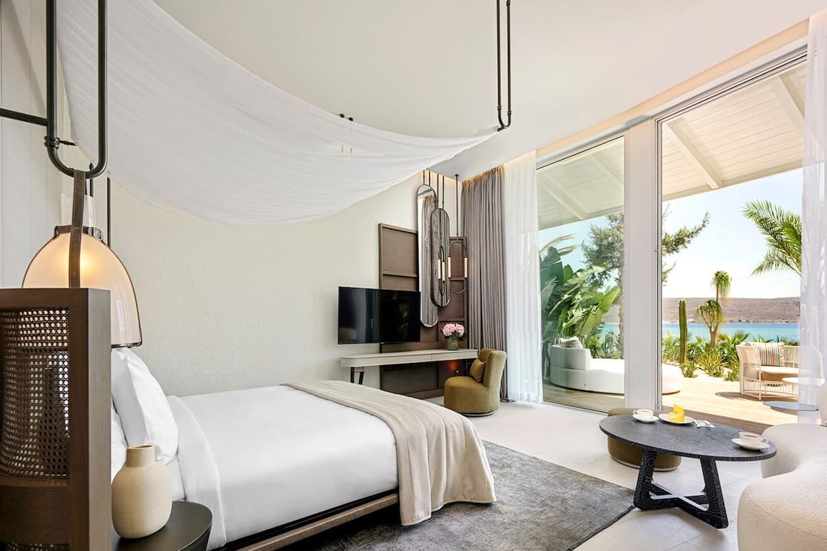 The Beach House Sea Terrace - Adult Only | 1 kamar tidur, seprai Frette Italia, dan seprai premium