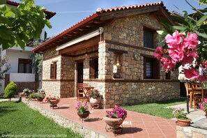 Family Bungalow, Sea View, Beachfront | Terrace/patio