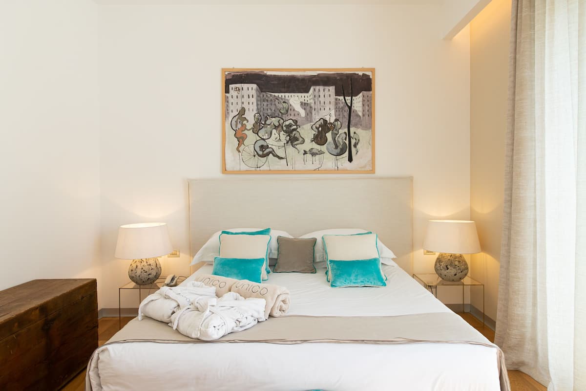 Superior-Doppel- oder -Zweibettzimmer, Gartenblick | 1 Schlafzimmer, hochwertige Bettwaren, Daunenbettdecken